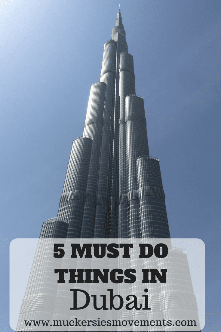 5 Must Do Things in Dubai