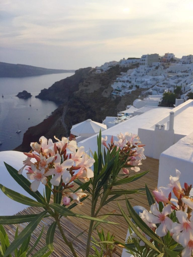 Christine - Santorini, PlanesTrainsAndChampagne.com