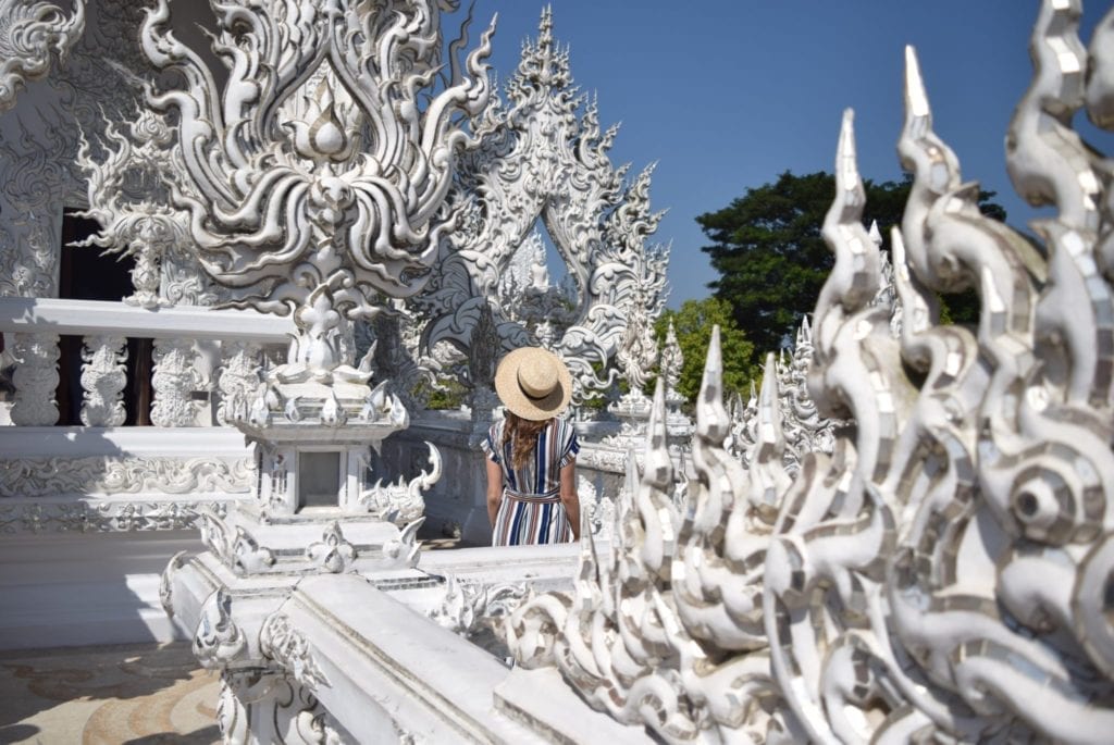 Christine - White Temple Thailand, PlanesTrainsAndChampagne.com