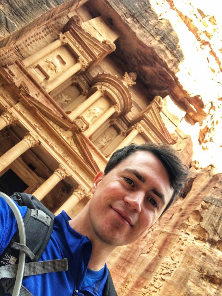 Visiting Petra: Me