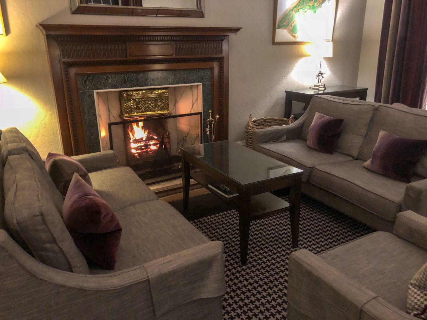 Isle of Eriska Fireplace