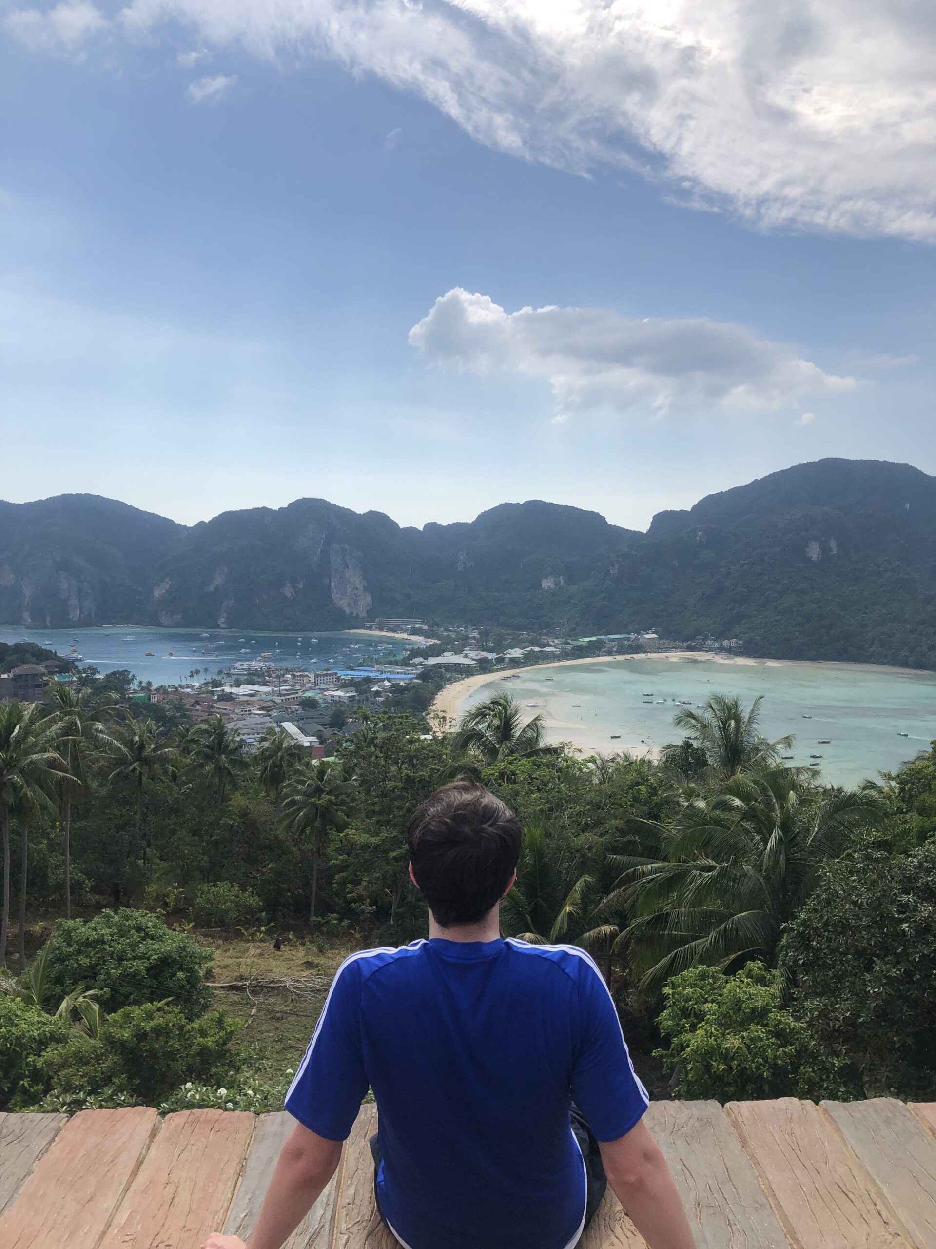 David at Phi Phi Viewpoint, Thailand