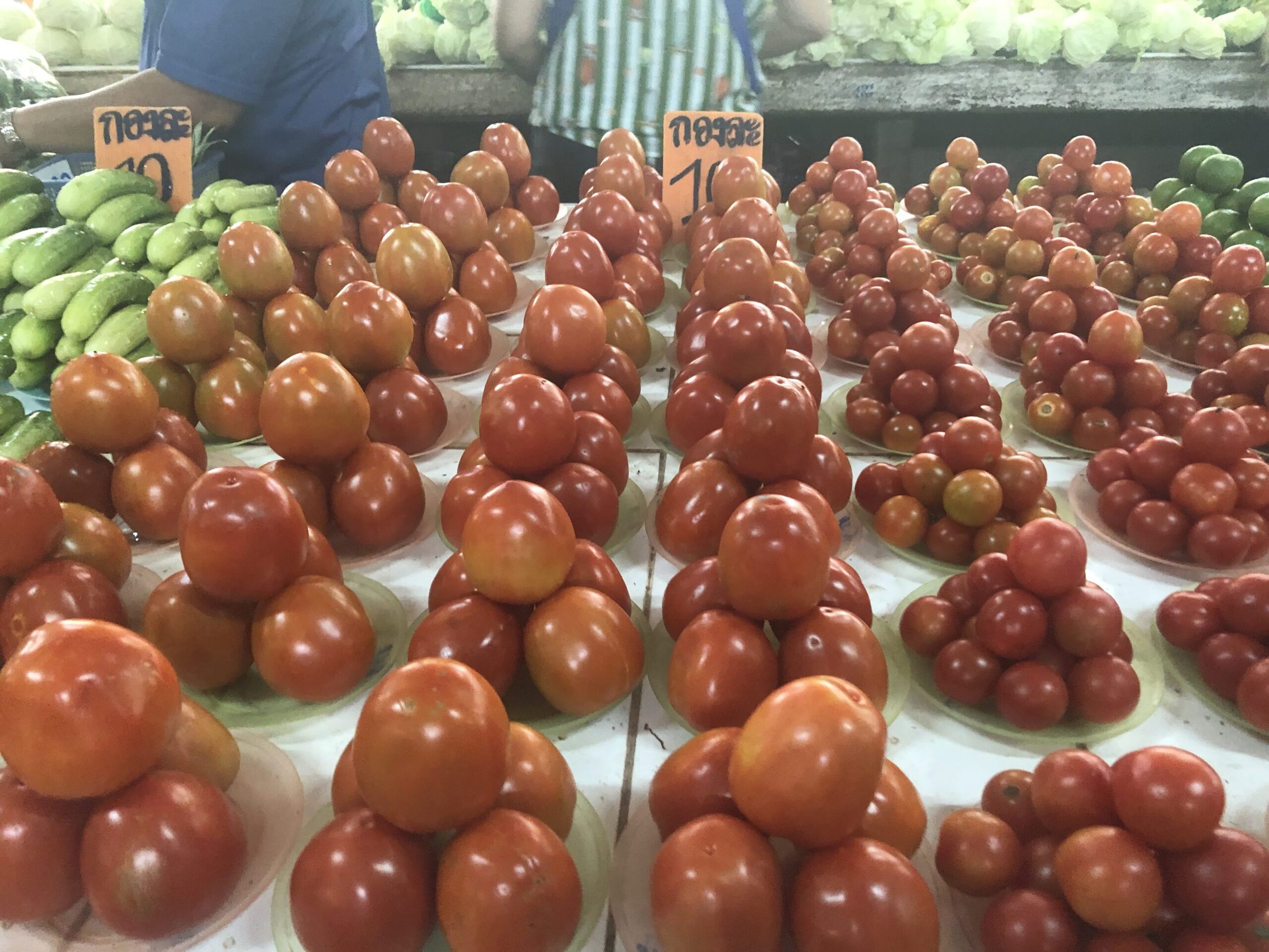 Thai Food Market Vegetables