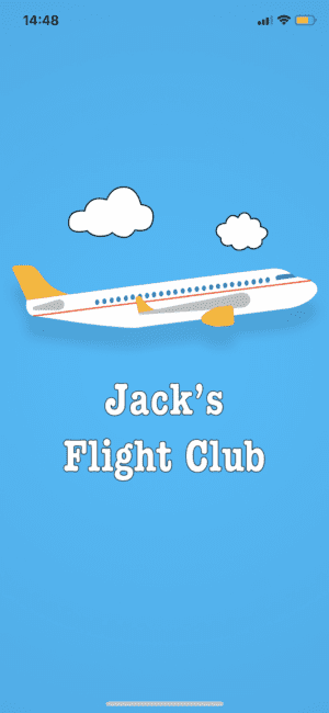 Jack's Flight Club Screen