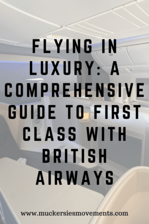 Flying in Luxury: A Comprehensive Guide to First Class with British Airways