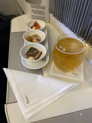 BA First Class - Snacks