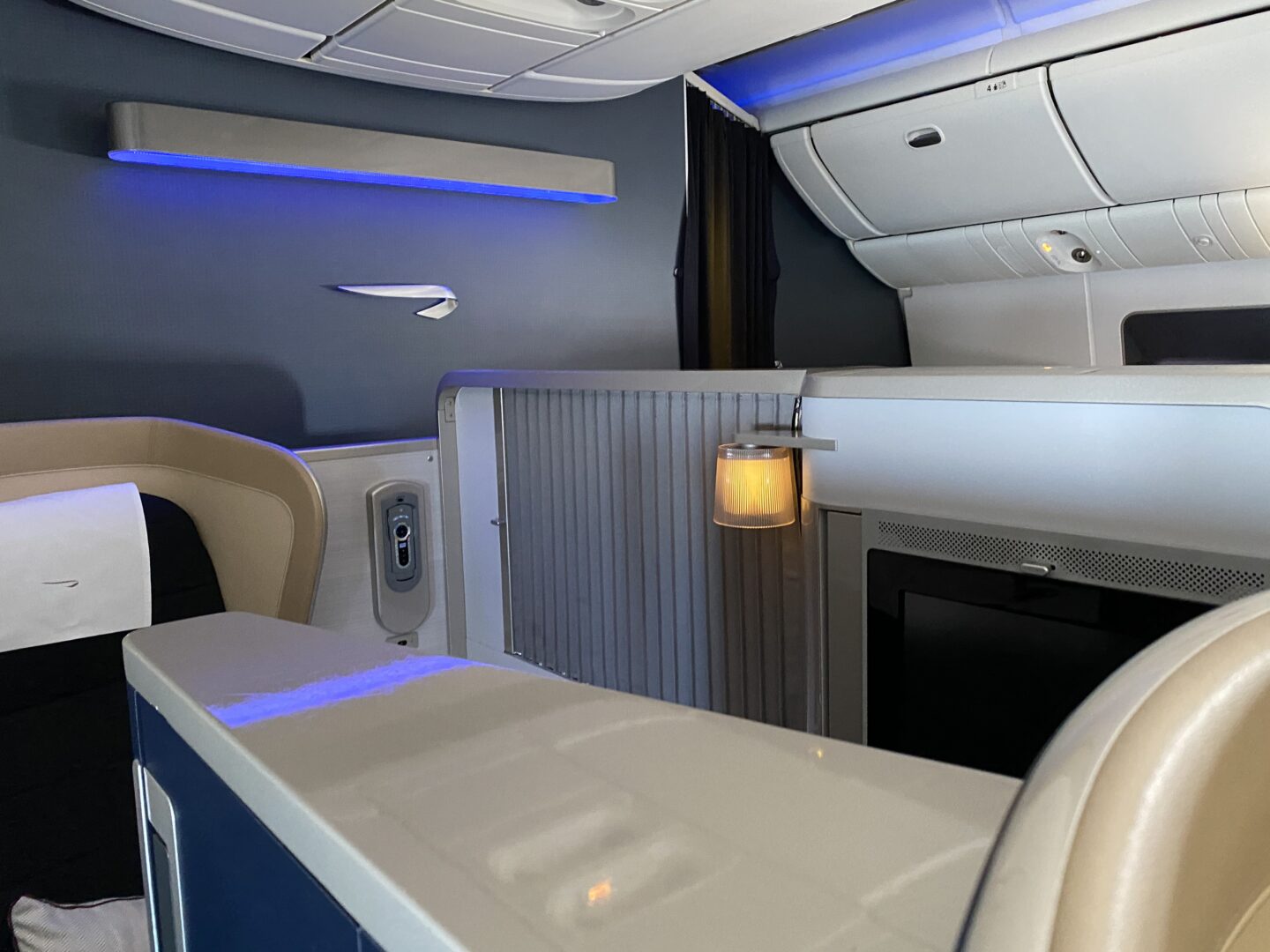 BA First Class Cabin