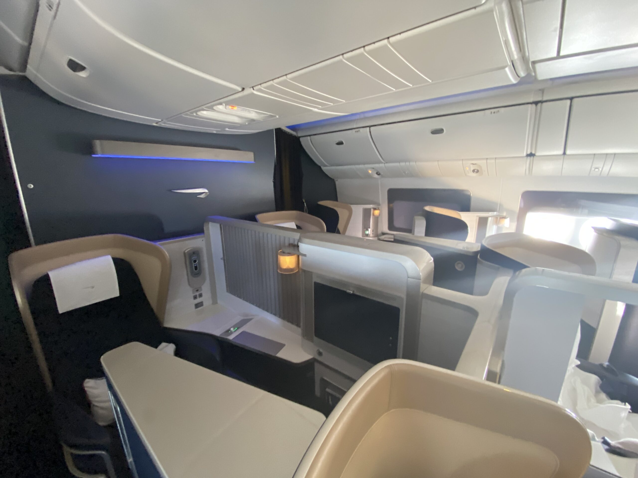 BA First Class Cabin