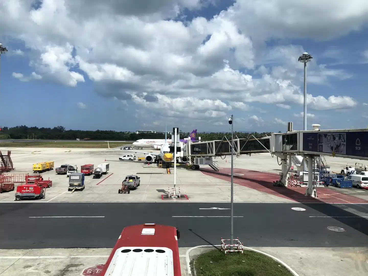 View from Phuket Airport